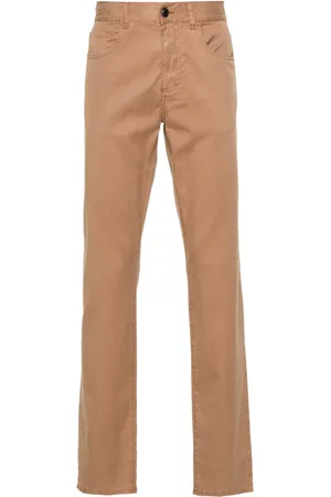 CANALI Pantalon chino à coupe ample