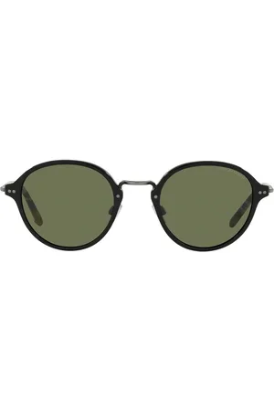 Giorgio Armani Lunettes de soleil à monture ronde