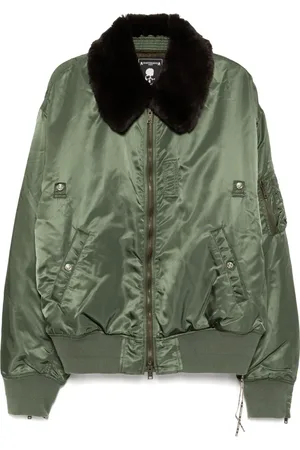 MASTERMIND Veste bomber à fermeture zippée
