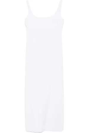 FISICO Robe sans manches à coupe mi-longue
