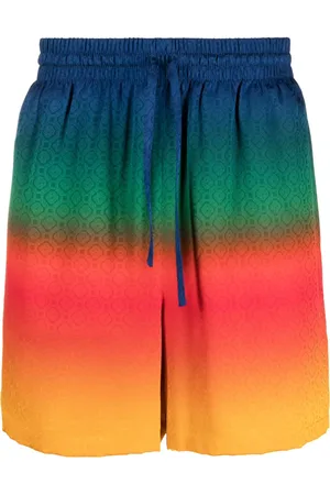 Casablanca Short Peace Gradient en soie