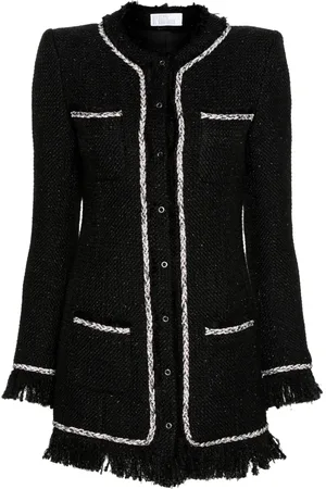 GIUSEPPE DI MORABITO Veste en tweed à simple boutonnage