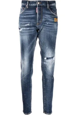 Dsquared2 Jean à effet usé