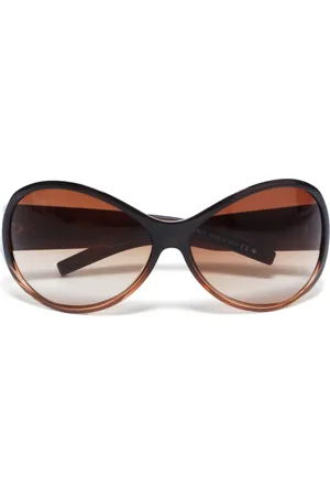 CHANEL Lunettes de soleil à monture ovale (1990)