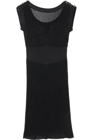 CHANEL Robe sans manches en maille (1986-1988)