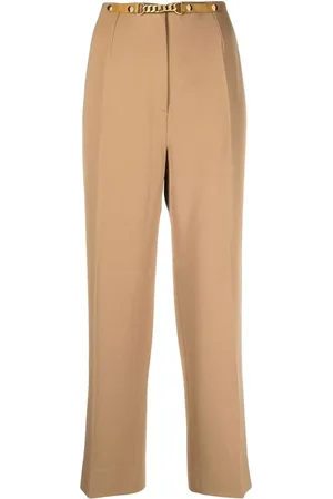 Céline Pantalon de tailleur à détail de chaîne (années 1980)