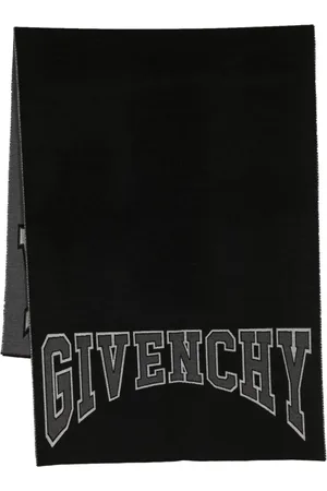 Givenchy écharpe à logo en intarsia