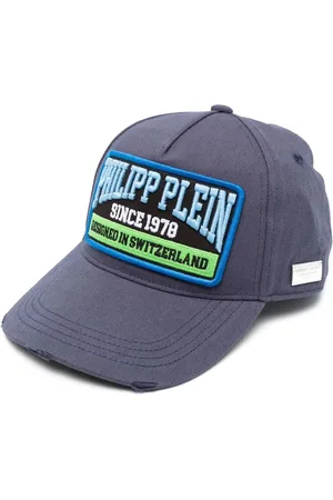 Philipp Plein Casquette en coton à patch logo