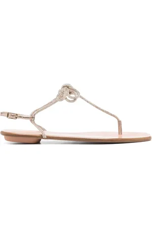 Aquazzura Sandales Capri Nights en cuir