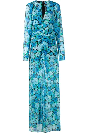 ROTATE Robe longue à fleurs