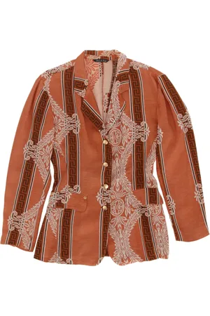 Jean Paul Gaultier Blazer à motif cachemire (2000)