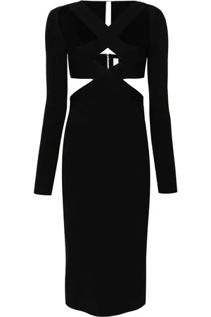 DION LEE Robe mi-longue Harness