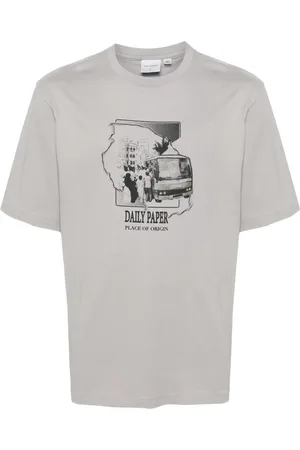 Daily paper T-shirt Place of Origine en coton