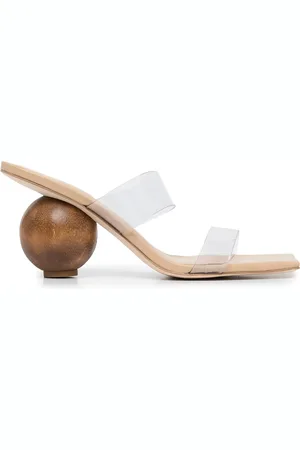 Cult Gaia Mules NHU 90 mm à talon sculpté