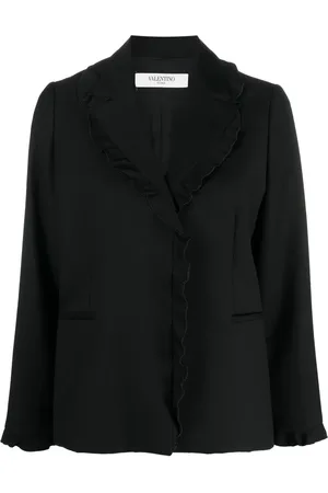 VALENTINO GARAVANI Blazer à volants (années 2000)