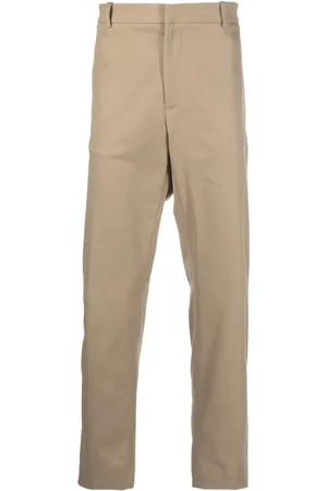 Moncler Pantalon chino à logo appliqué