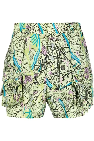 Fendi Short imprimé à poches cargo