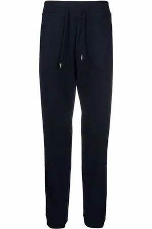 BRUNO MANETTI Pantalon de jogging à taille à lien de resserrage
