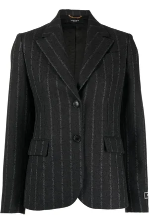 VERSACE Blazer Ges à fines rayures