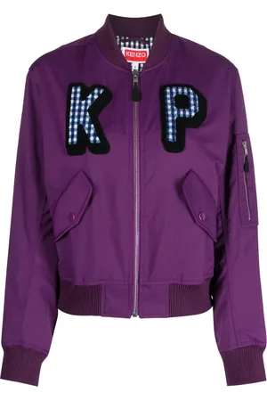 Kenzo Veste bomber à patch logo