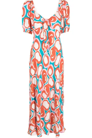 Diane von Furstenberg Robe Teagan à coupe mi-longue