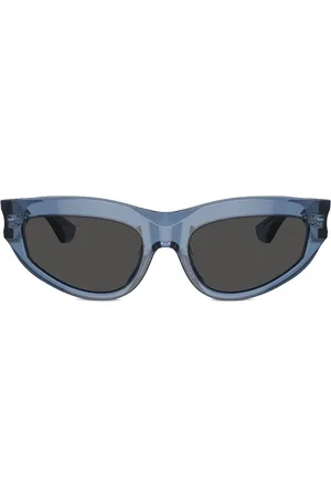 Burberry Lunettes de soleil à monture papillon transparente