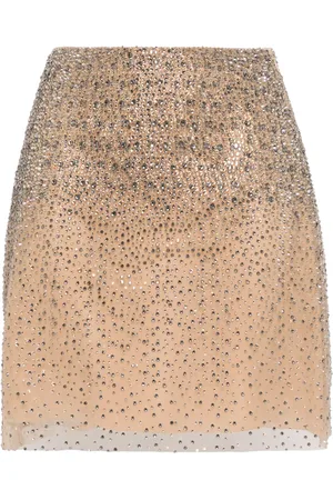 ERMANNO SCERVINO Minijupe à ornements en cristal