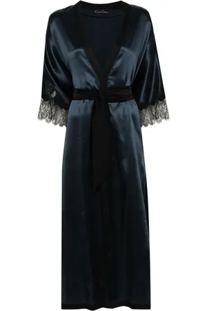 CARINE GILSON Caftan en soie à col V