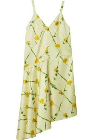 Burberry Robe courte à imprimé Dandelion