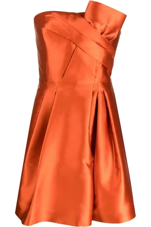 Alberta Ferretti Robe courte à fini satiné