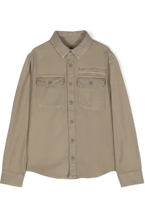 Zadig & Voltaire Chemise en coton à patch logo