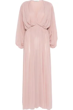 Serafini Robe longue à col v