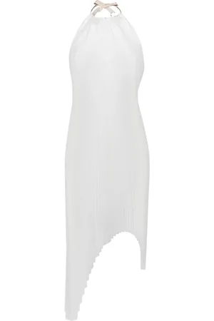 Shanshan Ruan Robe asymétrique à design plissé