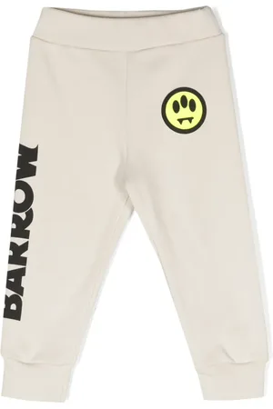 BARROW Pantalon de jogging en coton à logo imprimé
