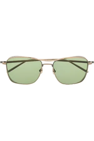 MATSUDA Lunettes de soleil à monture ronde