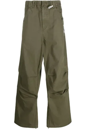 Maison Mihara Yasuhiro Pantalon en coton à coupe ample