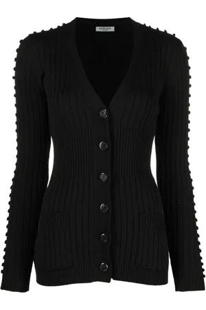 Durazzi Milano Cardigan nervuré à col v