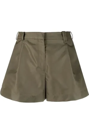 Simone Rocha Short zippé à fini satiné