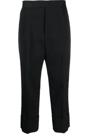 SAPIO Pantalon en laine à coupe droite
