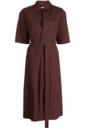 STUDIO NICHOLSON Robe-chemise Lugana Wrapover