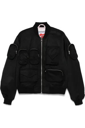Fiorucci Veste bomber à poches multiples