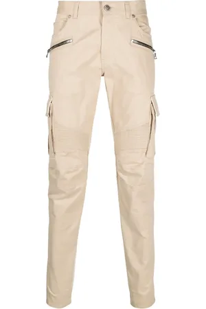 Balmain Pantalon droit à poches cargo