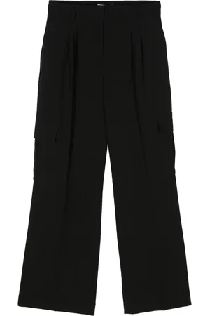 Herskind Pantalon droit Louise à taille mi-haute
