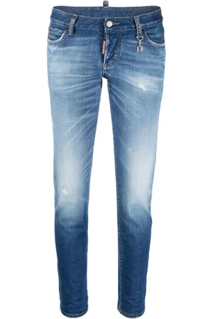 Dsquared2 Jean slim à effet délavé