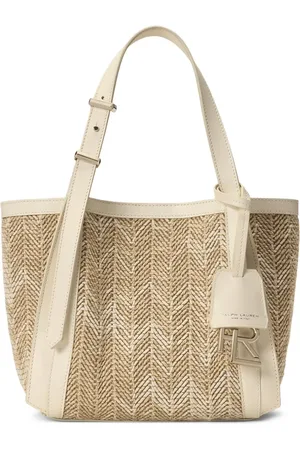 Ralph Lauren Petit sac porté épaule en jute