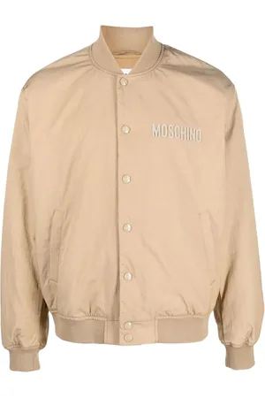 Moschino Veste bomber à logo brodé