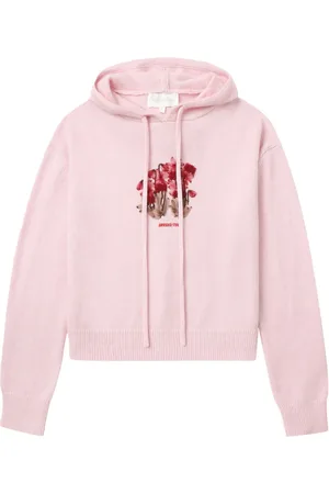 Shushu/Tong Hoodie à fleurs brodées