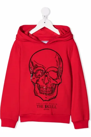 Philipp Plein Hoodie à tête de mort
