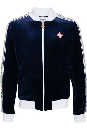 Casablanca Veste zippée à logo Laurel