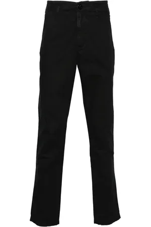 Stone Island Pantalon chino à patch logo